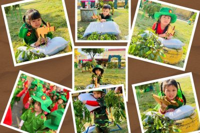 TRƯỜNG MẦM NON XUÂN HÒA TỔ CHỨC CÁC HOẠT ĐỘNG CHÀO MỪNG 81 NĂM NGÀY THÀNH LẬP QUÂN ĐỘI NHÂN DÂN VIỆT NAM (22/12/1944 – 22/12/2025)